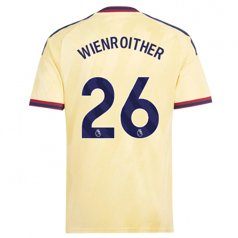 Danxen Hombre Camiseta Laura Wienroither #26 Amarilloclaro Azulmedianoche Equipación Tercera 2026/27 La Camisa