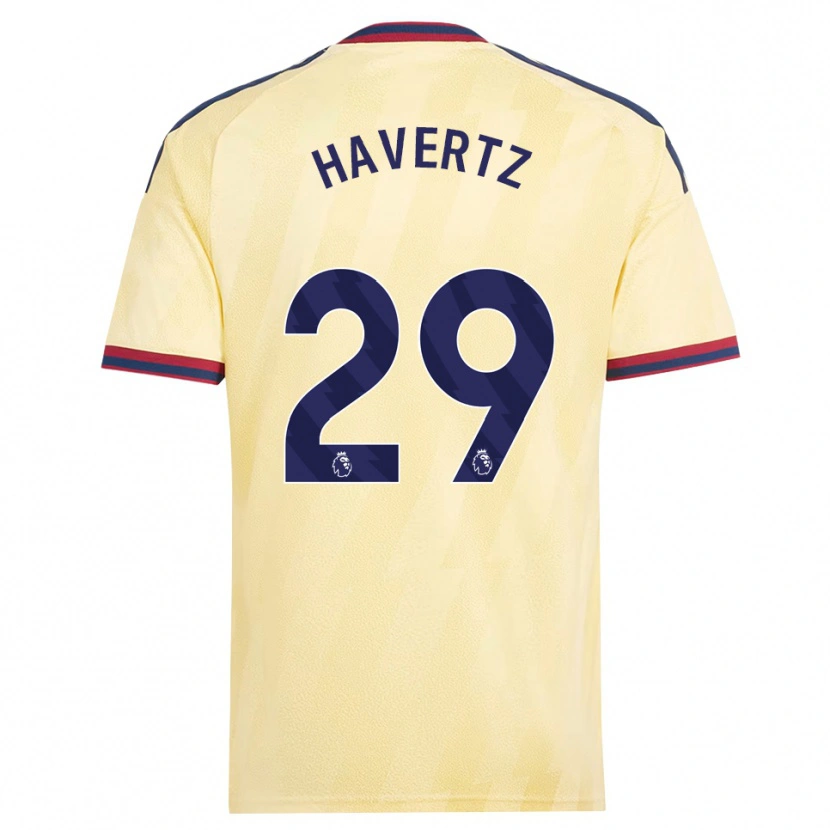 Danxen Hombre Camiseta Kai Havertz #29 Amarilloclaro Azulmedianoche Equipación Tercera 2026/27 La Camisa