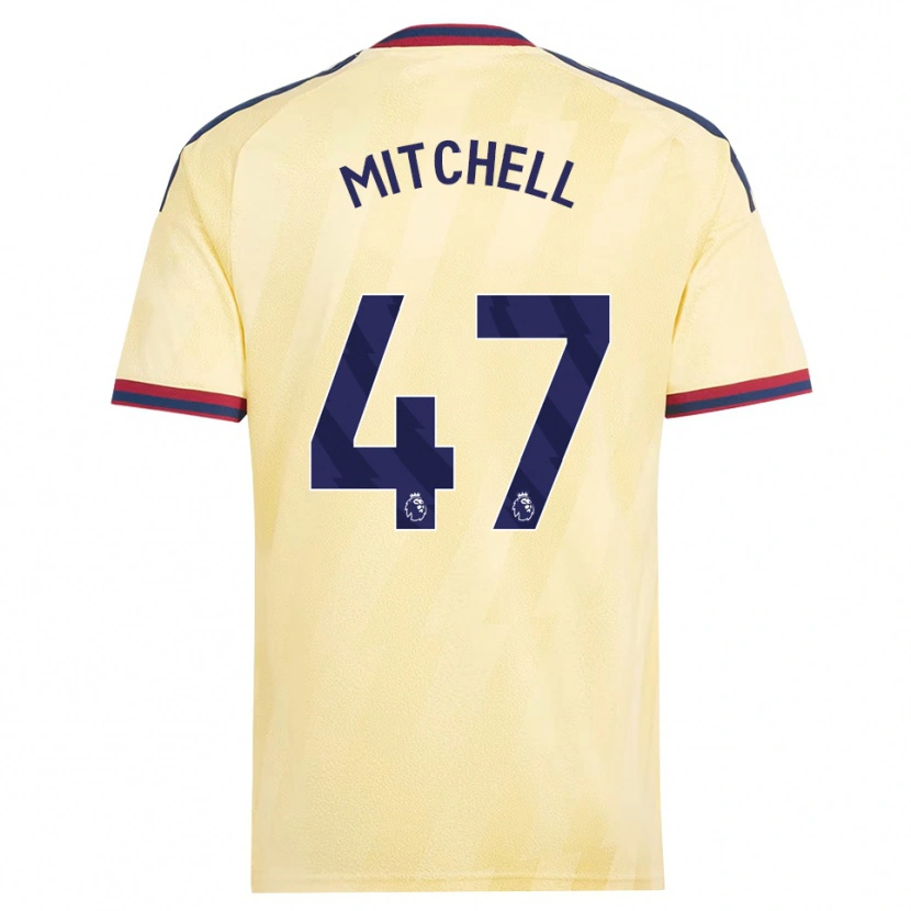 Danxen Hombre Camiseta Remy Mitchell #47 Amarilloclaro Azulmedianoche Equipación Tercera 2026/27 La Camisa