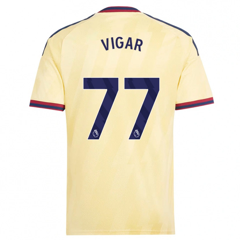 Danxen Hombre Camiseta Billy Vigar #77 Amarilloclaro Azulmedianoche Equipación Tercera 2026/27 La Camisa
