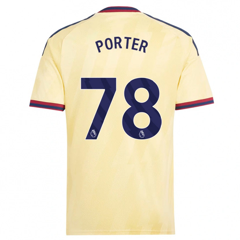 Danxen Hombre Camiseta Jack Porter #78 Amarilloclaro Azulmedianoche Equipación Tercera 2026/27 La Camisa