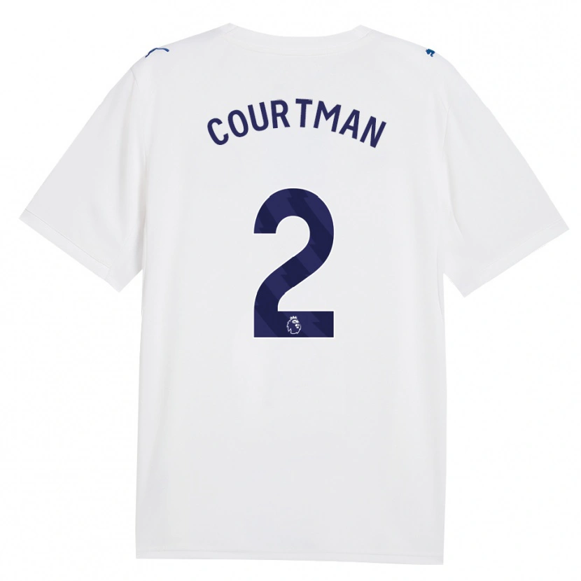 Danxen Hombre Camiseta Charlie Courtman #2 Azulmarino Blanco Equipación Tercera 2026/27 La Camisa