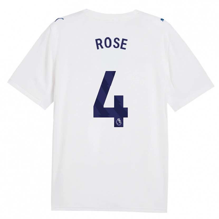 Danxen Hombre Camiseta Jade Rose #4 Azulmarino Blanco Equipación Tercera 2026/27 La Camisa