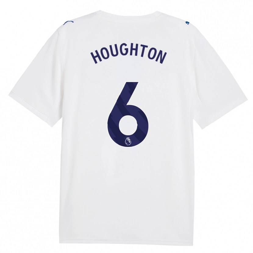 Danxen Hombre Camiseta Steph Houghton #6 Azulmarino Blanco Equipación Tercera 2026/27 La Camisa