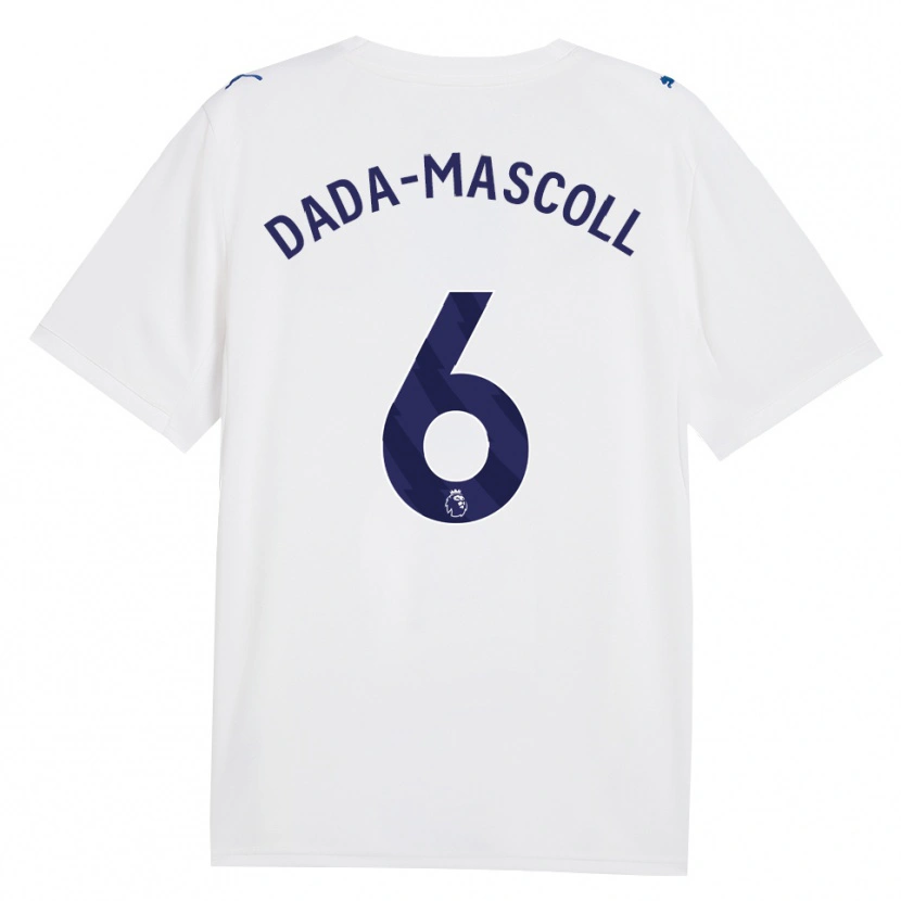 Danxen Hombre Camiseta Isaiah Dada-Mascoll #6 Azulmarino Blanco Equipación Tercera 2026/27 La Camisa