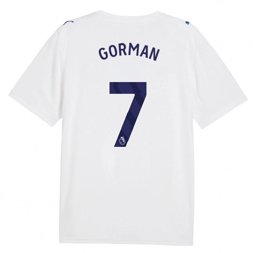 Danxen Hombre Camiseta Finlay Gorman #7 Azulmarino Blanco Equipación Tercera 2026/27 La Camisa
