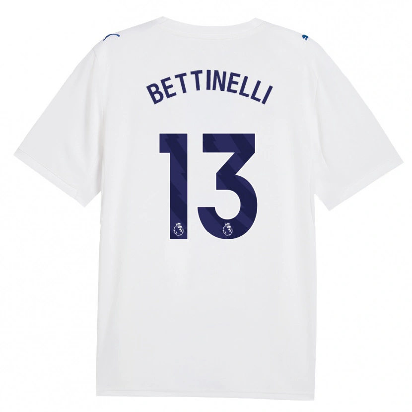 Danxen Hombre Camiseta Marcus Bettinelli #13 Azulmarino Blanco Equipación Tercera 2026/27 La Camisa