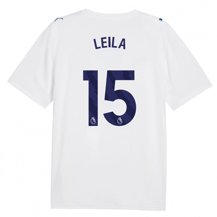 Danxen Hombre Camiseta Leila Ouahabi #15 Azulmarino Blanco Equipación Tercera 2026/27 La Camisa