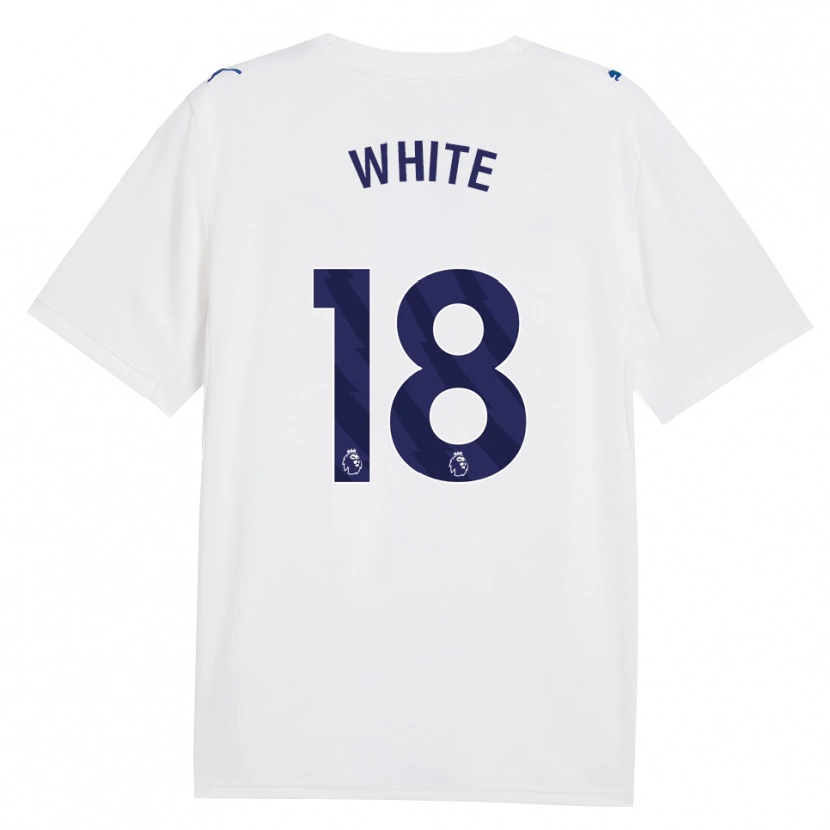 Danxen Hombre Camiseta Ellen White #18 Azulmarino Blanco Equipación Tercera 2026/27 La Camisa