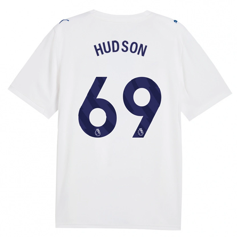 Danxen Hombre Camiseta Max Hudson #69 Azulmarino Blanco Equipación Tercera 2026/27 La Camisa