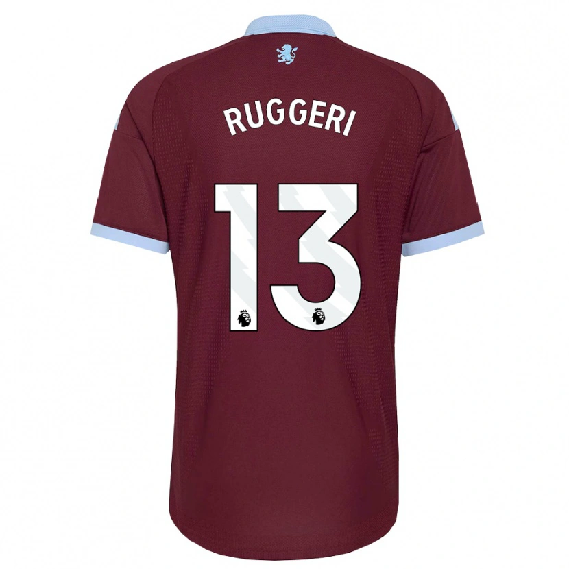 Danxen Hombre Camiseta Matteo Ruggeri #13 Azulaciano Borgoña 1ª Equipación 2026/27 La Camisa