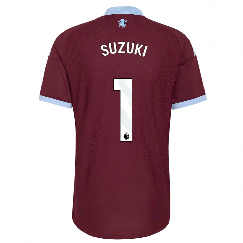 Danxen Hombre Camiseta Zion Suzuki #1 Azulaciano Borgoña 1ª Equipación 2026/27 La Camisa