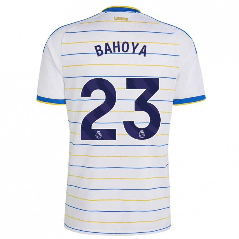 Danxen Hombre Camiseta Jean-Mattéo Bahoya #23 Rojo Amarillo Azul 1ª Equipación 2026/27 La Camisa