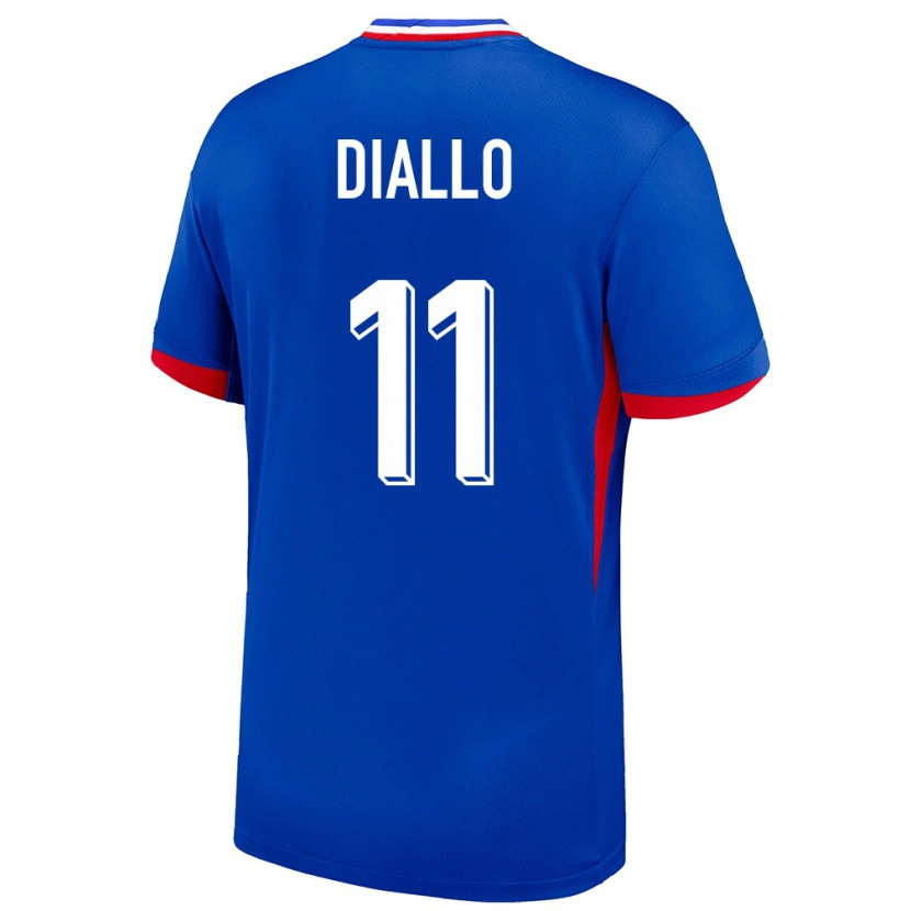 Danxen Niño Camiseta Francia Tidiane Diallo #11 Azul 1ª Equipación 24-26 La Camisa