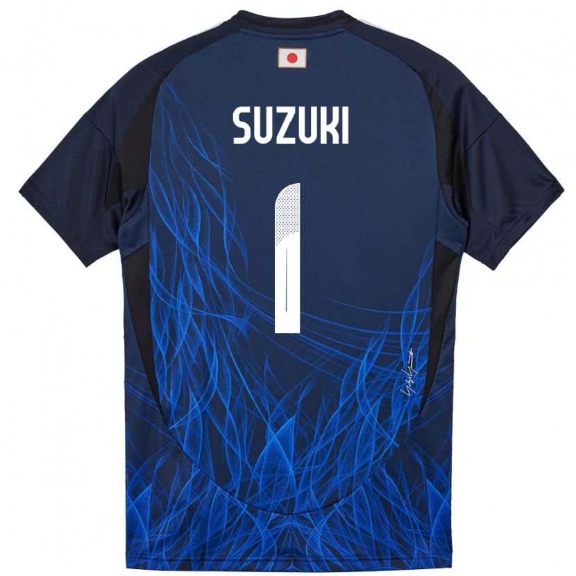 Danxen Niño Camiseta Japón Zion Suzuki #1 Azul Oscuro 1ª Equipación 24-26 La Camisa