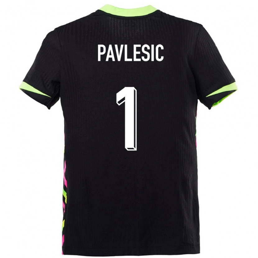 Danxen Niño Camiseta Australia Adam Pavlesic #1 Azul Oscuro 2ª Equipación 24-26 La Camisa