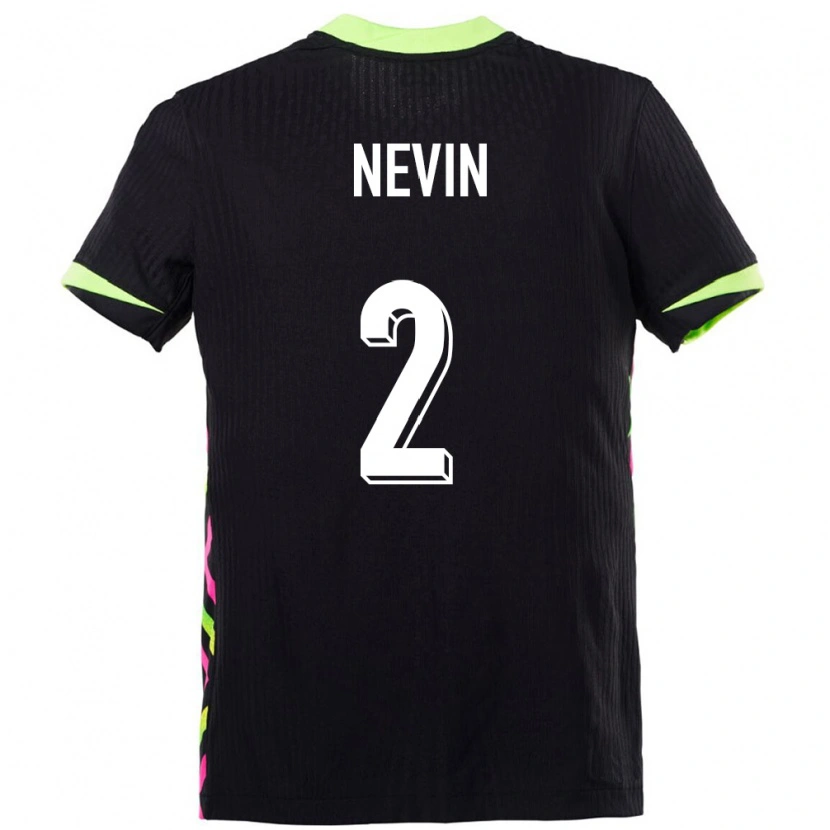 Danxen Niño Camiseta Australia Courtney Nevin #2 Azul Oscuro 2ª Equipación 24-26 La Camisa
