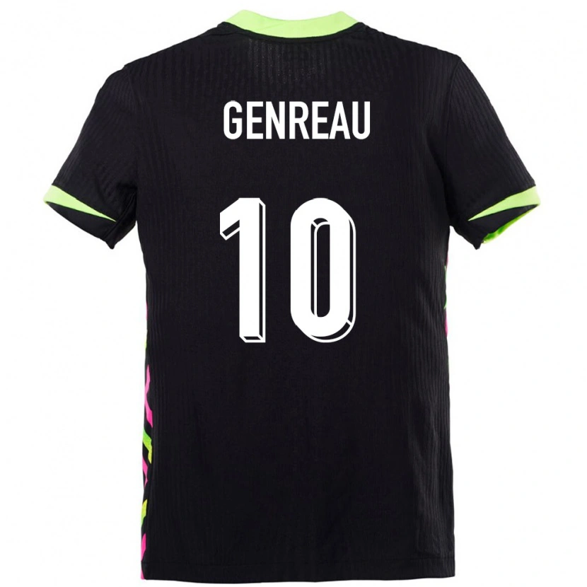 Danxen Niño Camiseta Australia Denis Genreau #10 Azul Oscuro 2ª Equipación 24-26 La Camisa