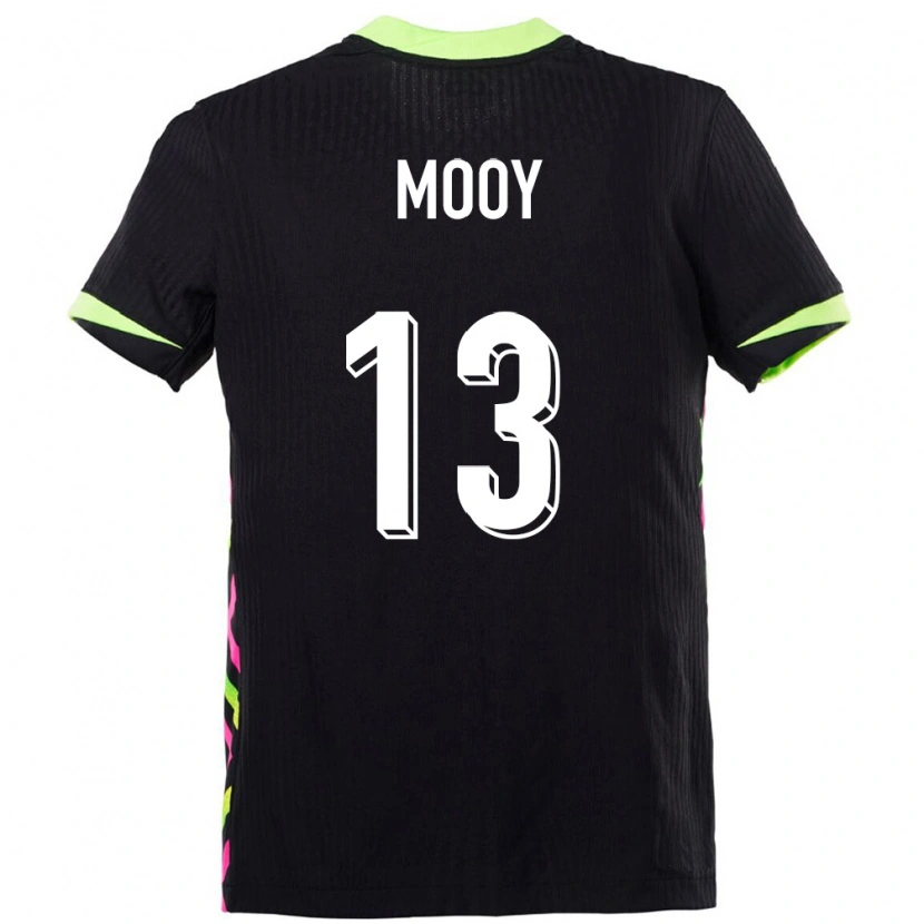 Danxen Niño Camiseta Australia Aaron Mooy #13 Azul Oscuro 2ª Equipación 24-26 La Camisa