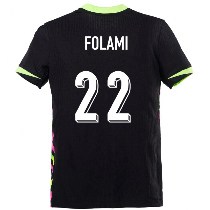 Danxen Niño Camiseta Australia Ben Folami #22 Azul Oscuro 2ª Equipación 24-26 La Camisa