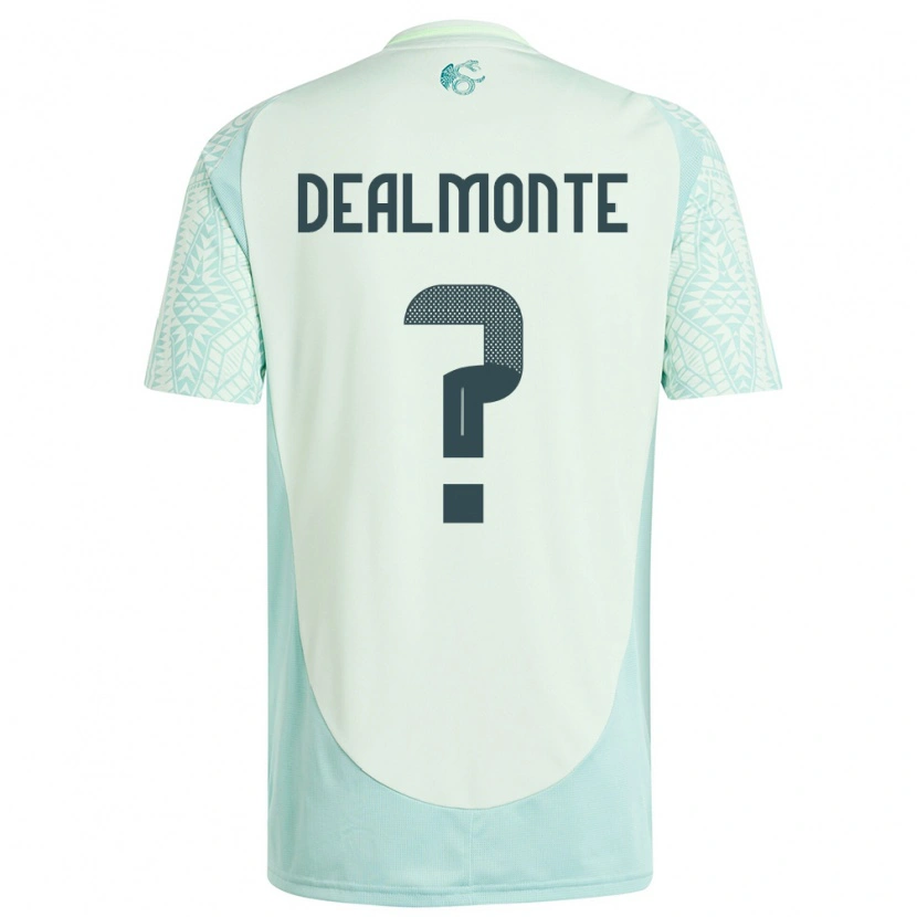 Danxen Niño Camiseta México Charly Dealmonte #0 Lino Verde 2ª Equipación 24-26 La Camisa