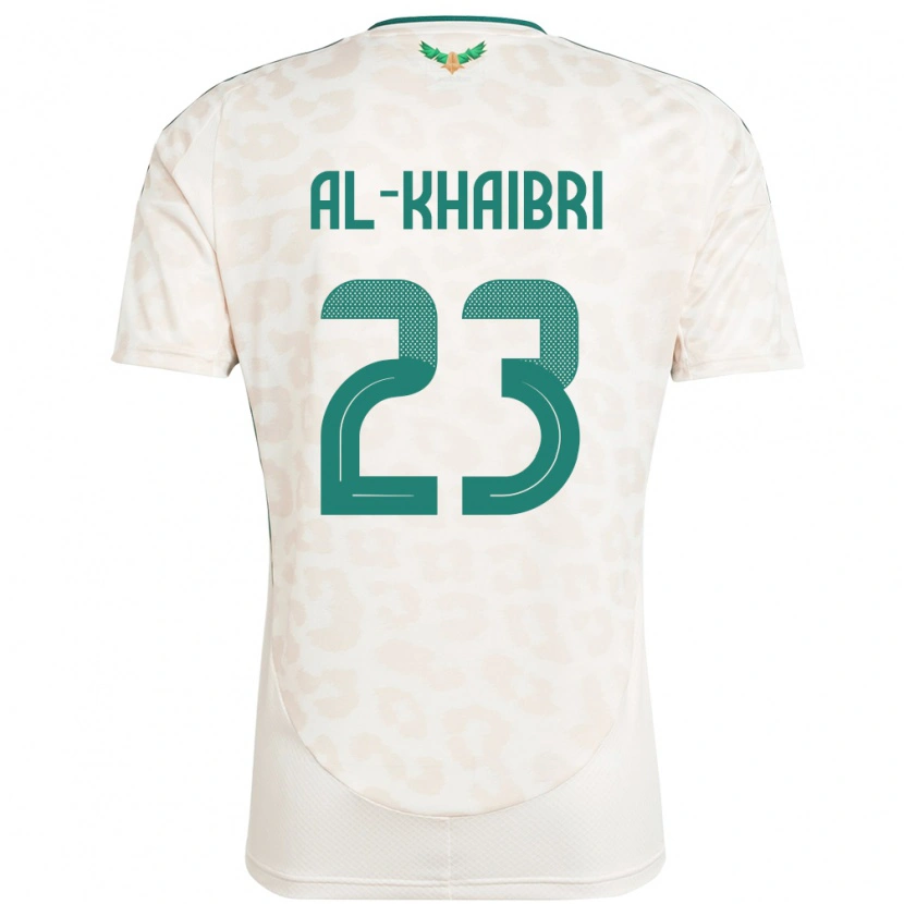 Danxen Niño Camiseta Arabia Saudita Thamer Al-Khaibri #23 Blanco 2ª Equipación 24-26 La Camisa