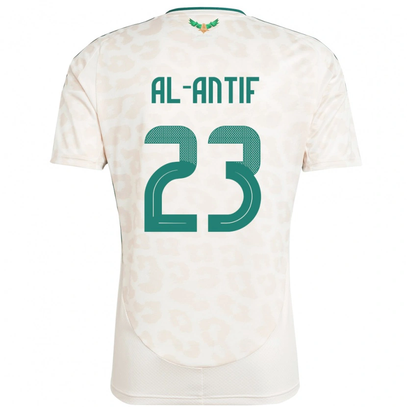 Danxen Niño Camiseta Arabia Saudita Habib Al-Antif #23 Blanco 2ª Equipación 24-26 La Camisa