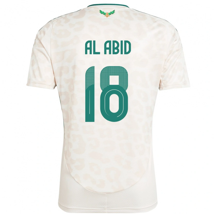 Danxen Niño Camiseta Arabia Saudita Nawaf Al Abid #18 Blanco 2ª Equipación 24-26 La Camisa