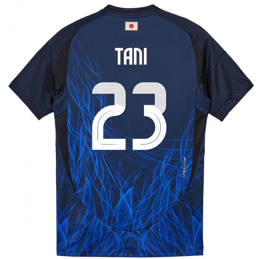 Danxen Hombre Camiseta Japón Kosei Tani #23 Azul Oscuro 1ª Equipación 24-26 La Camisa