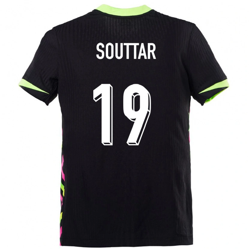 Danxen Hombre Camiseta Australia Harry Souttar #19 Azul Oscuro 2ª Equipación 24-26 La Camisa