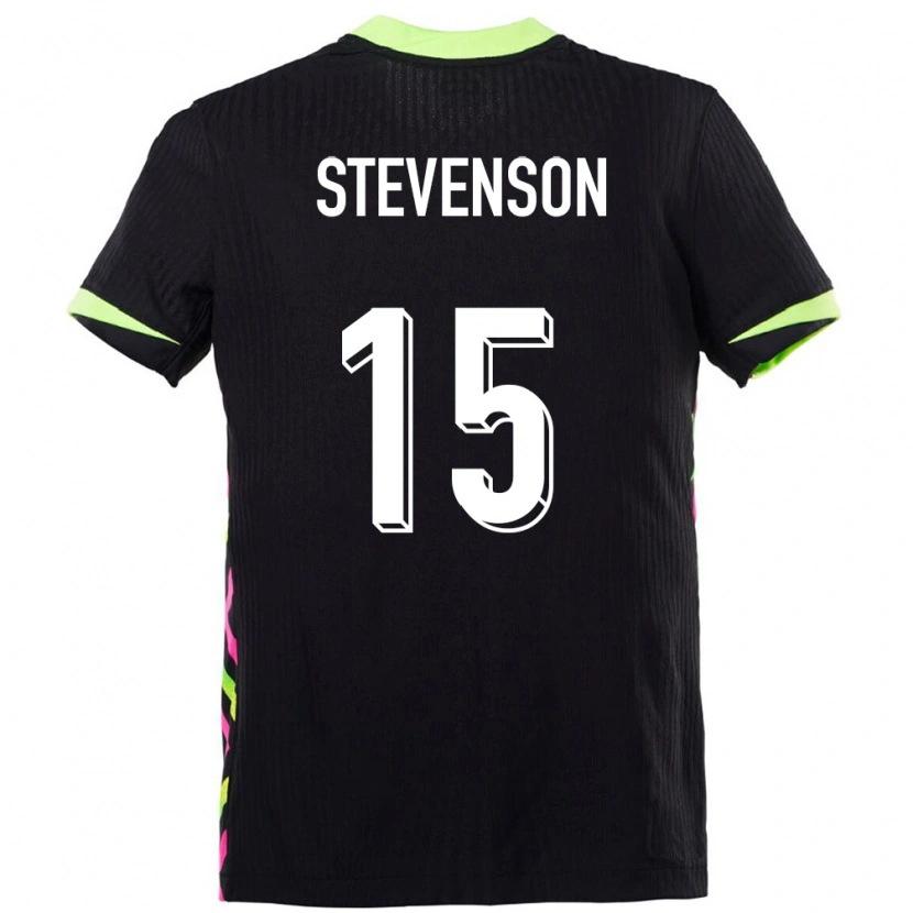 Danxen Hombre Camiseta Australia Zane Stevenson #15 Azul Oscuro 2ª Equipación 24-26 La Camisa