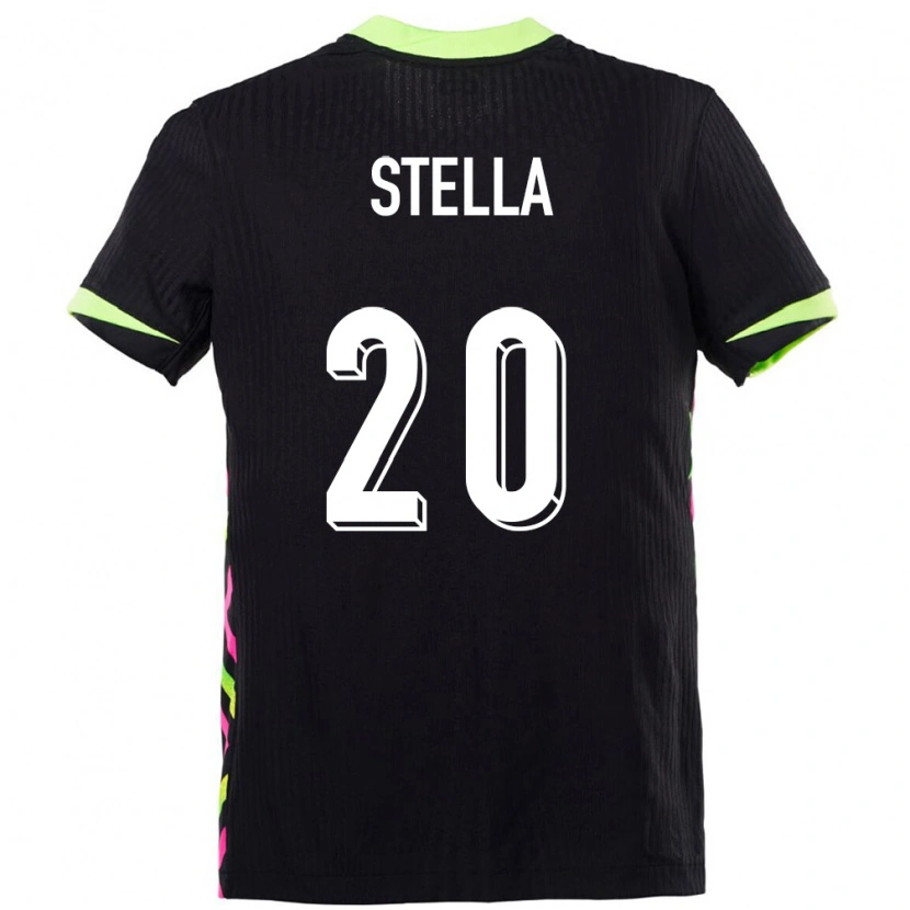 Danxen Hombre Camiseta Australia Xavier Stella #20 Azul Oscuro 2ª Equipación 24-26 La Camisa