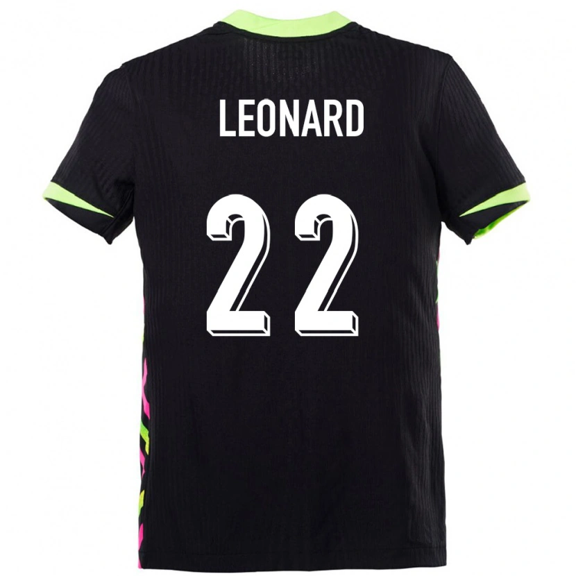 Danxen Hombre Camiseta Australia Dylan Leonard #22 Azul Oscuro 2ª Equipación 24-26 La Camisa