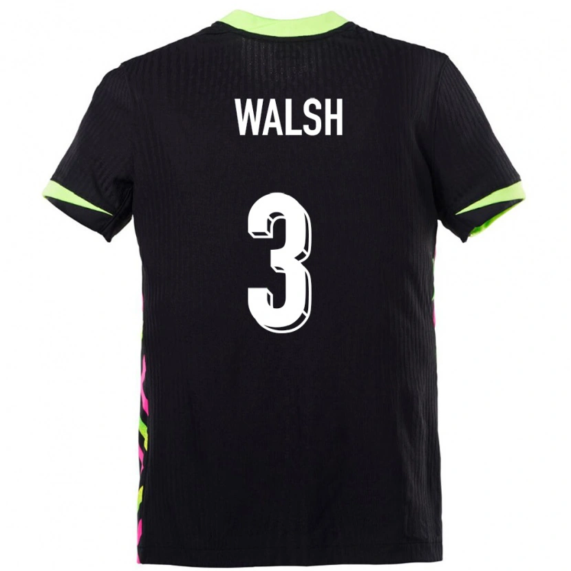 Danxen Hombre Camiseta Australia Daniel Walsh #3 Azul Oscuro 2ª Equipación 24-26 La Camisa