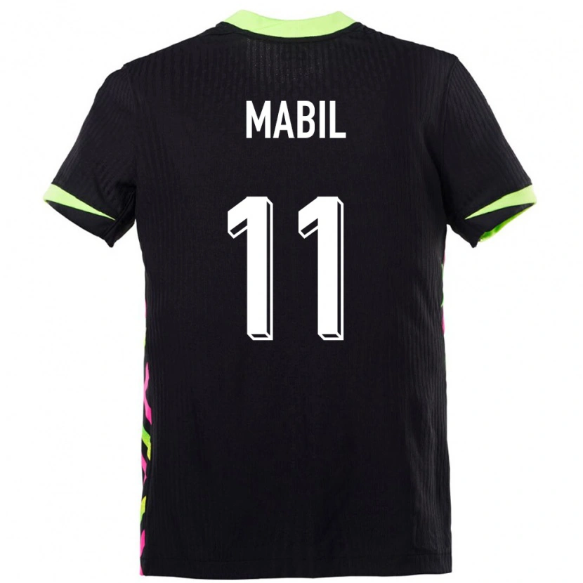 Danxen Hombre Camiseta Australia Awer Mabil #11 Azul Oscuro 2ª Equipación 24-26 La Camisa