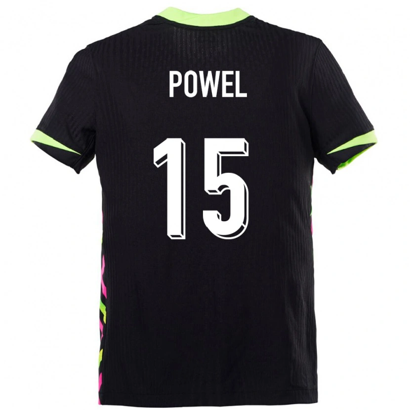 Danxen Hombre Camiseta Australia Izaack Powel #15 Azul Oscuro 2ª Equipación 24-26 La Camisa
