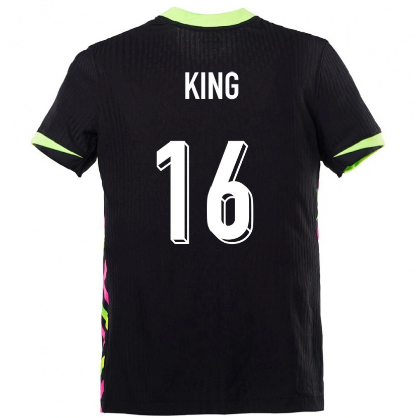 Danxen Hombre Camiseta Australia Joel King #16 Azul Oscuro 2ª Equipación 24-26 La Camisa