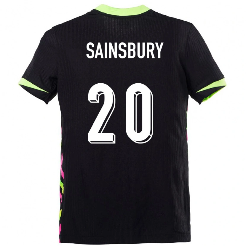 Danxen Hombre Camiseta Australia Trent Sainsbury #20 Azul Oscuro 2ª Equipación 24-26 La Camisa