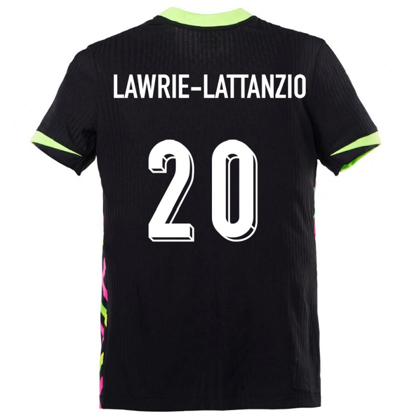 Danxen Hombre Camiseta Australia Luis Lawrie Lattanzio #20 Azul Oscuro 2ª Equipación 24-26 La Camisa