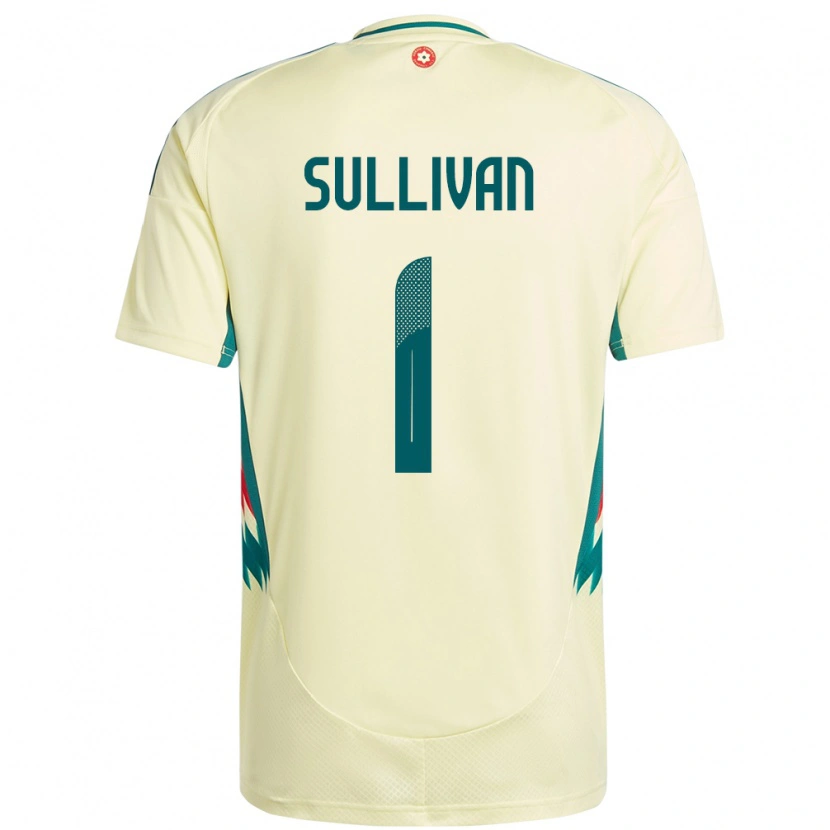 Danxen Hombre Camiseta Gales Laura O Sullivan #1 Beige Amarillo 2ª Equipación 24-26 La Camisa