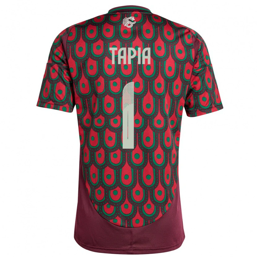 Danxen Mujer Camiseta México Fernando Tapia #1 Granate 1ª Equipación 24-26 La Camisa