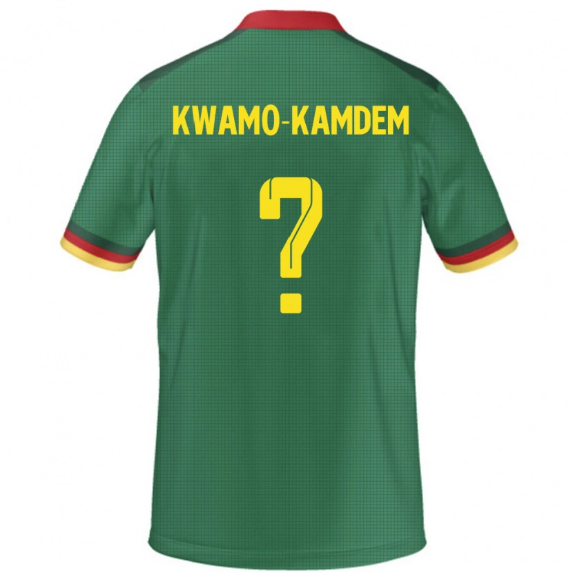 Danxen Mujer Camiseta Camerún Jerome Noel Kwamo-Kamdem #0 Verde 1ª Equipación 24-26 La Camisa