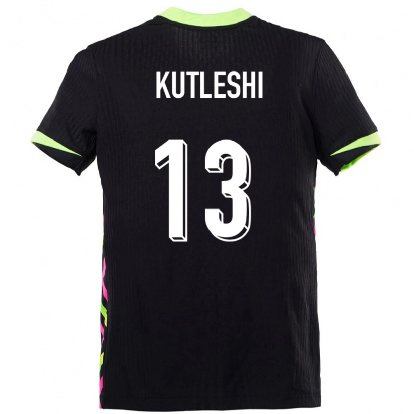 Danxen Mujer Camiseta Australia Besian Kutleshi #13 Azul Oscuro 2ª Equipación 24-26 La Camisa