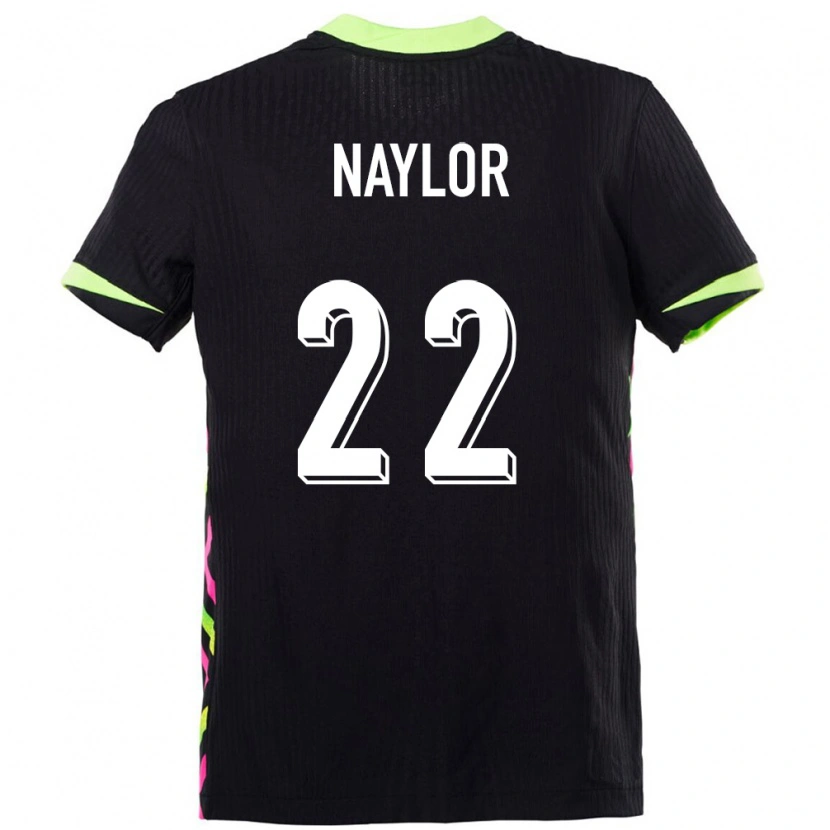 Danxen Mujer Camiseta Australia Max Naylor #22 Azul Oscuro 2ª Equipación 24-26 La Camisa