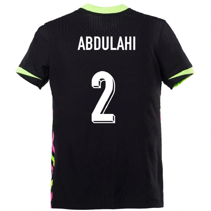 Danxen Mujer Camiseta Australia Idrus Abdulahi #2 Azul Oscuro 2ª Equipación 24-26 La Camisa