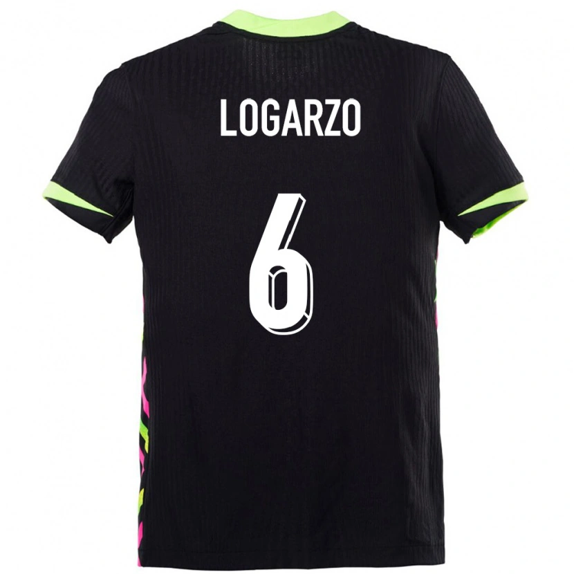 Danxen Mujer Camiseta Australia Chloe Logarzo #6 Azul Oscuro 2ª Equipación 24-26 La Camisa