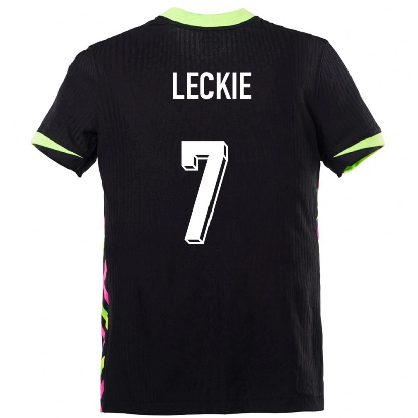 Danxen Mujer Camiseta Australia Mathew Leckie #7 Azul Oscuro 2ª Equipación 24-26 La Camisa
