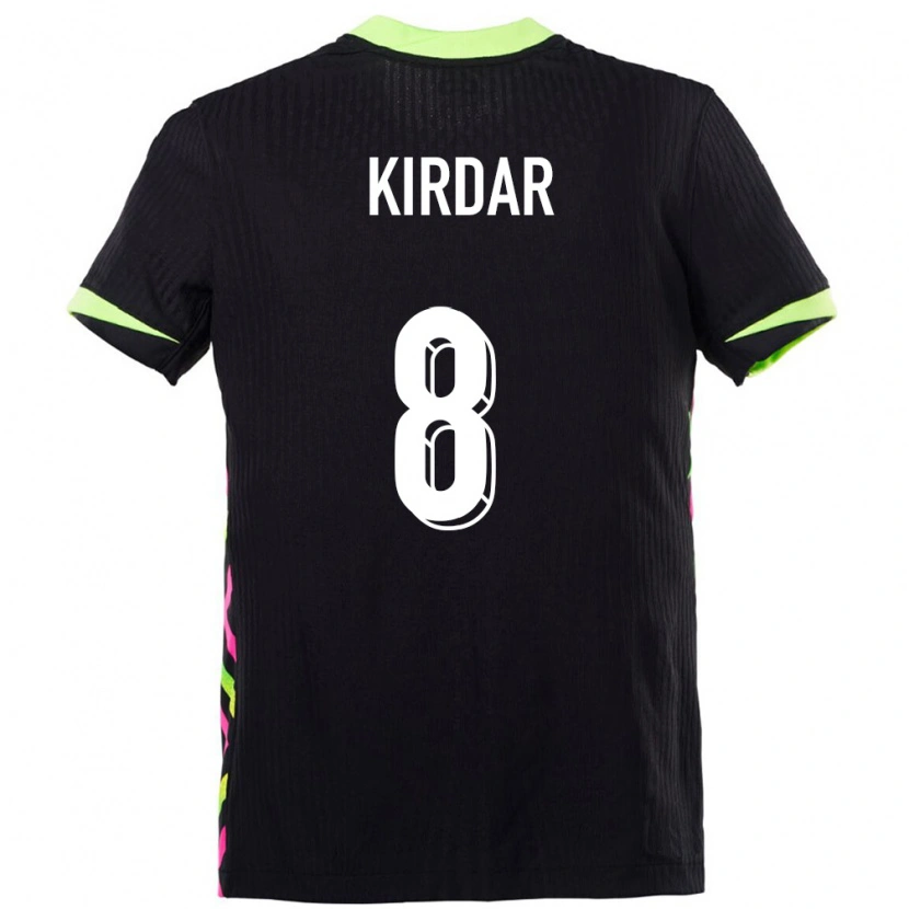 Danxen Mujer Camiseta Australia Birkan Kirdar #8 Azul Oscuro 2ª Equipación 24-26 La Camisa