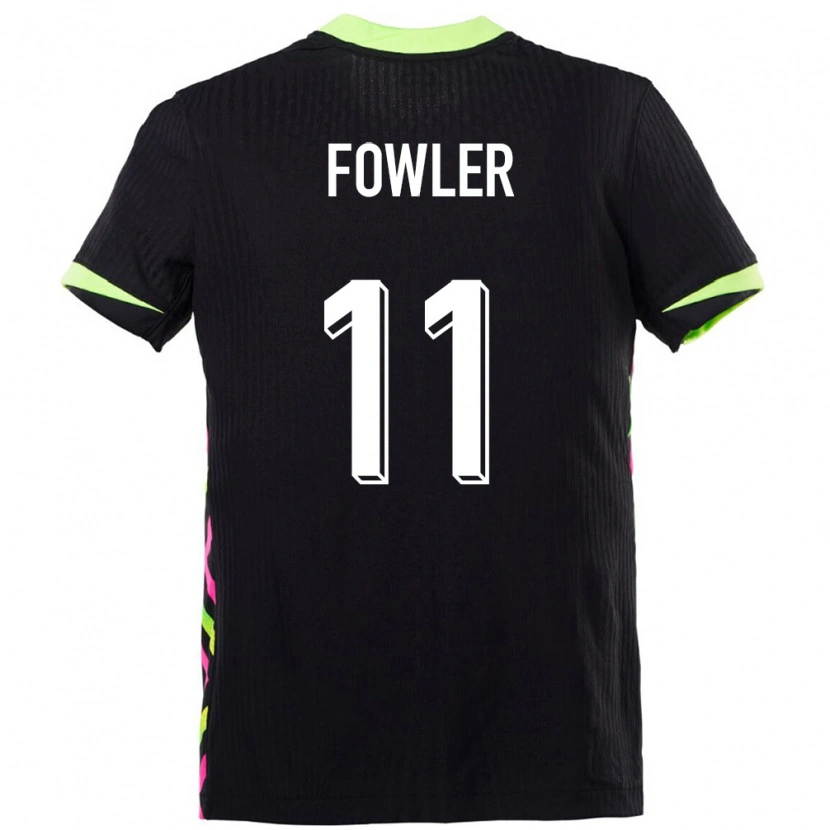Danxen Mujer Camiseta Australia Mary Fowler #11 Azul Oscuro 2ª Equipación 24-26 La Camisa