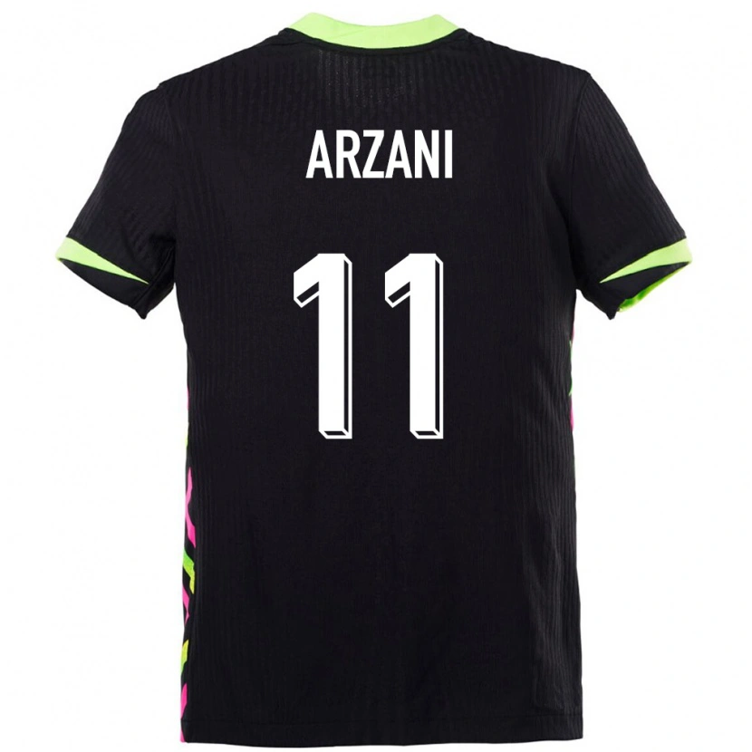 Danxen Mujer Camiseta Australia Daniel Arzani #11 Azul Oscuro 2ª Equipación 24-26 La Camisa